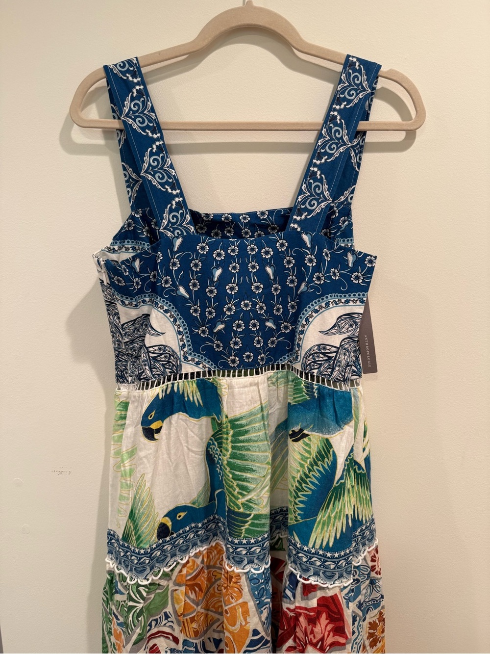 FARM Rio Valeria Tiered Maxi Dress made - Picture 3 of 8